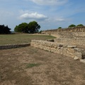 L'amphithéâtre et le mur d'enceinte de la ville romaine