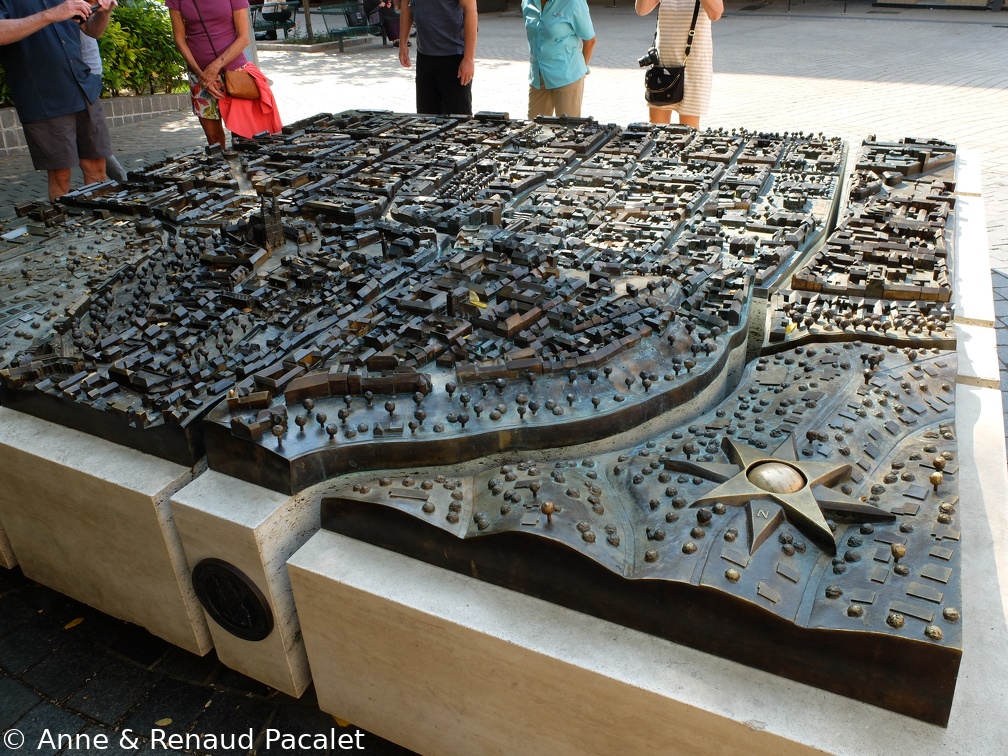 La maquette de la vieille ville