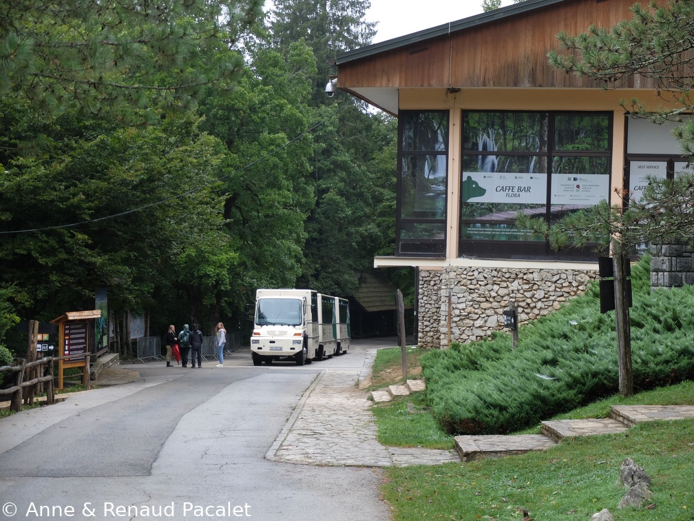 Le petit train de Plitvice