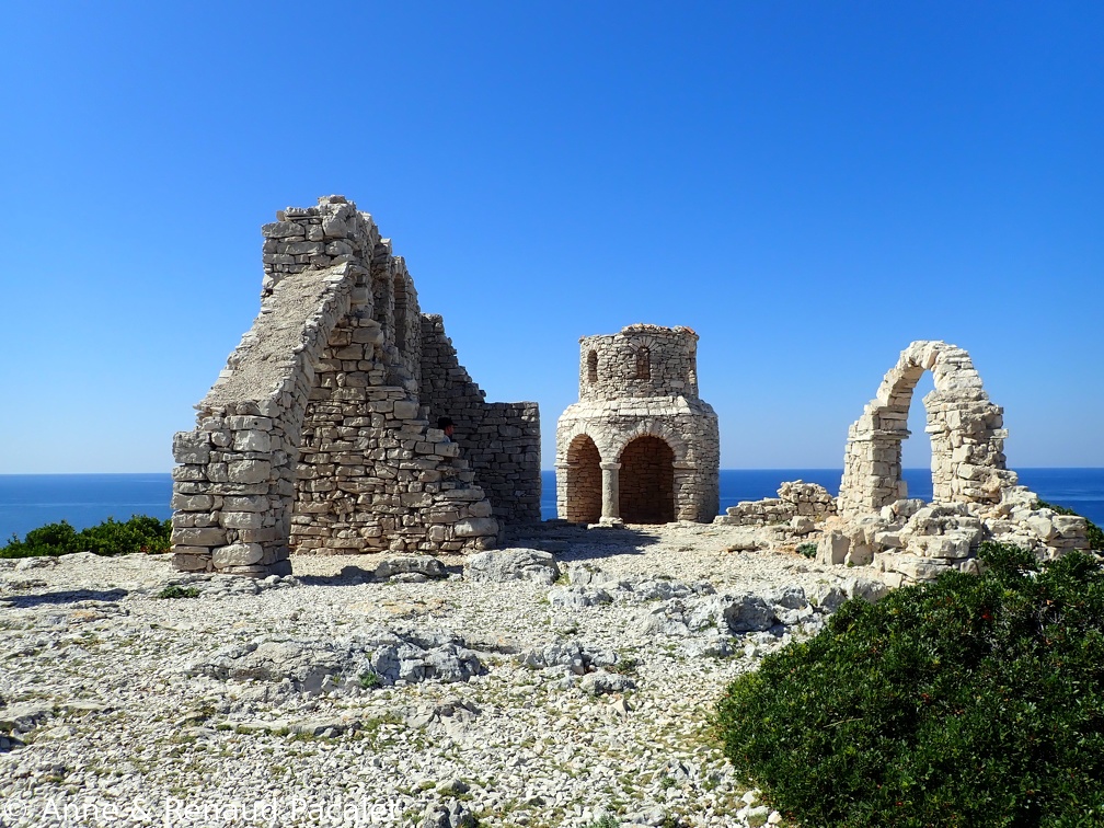 Les ruines de l'île Mana