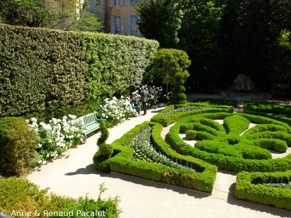 Les jardins à la française