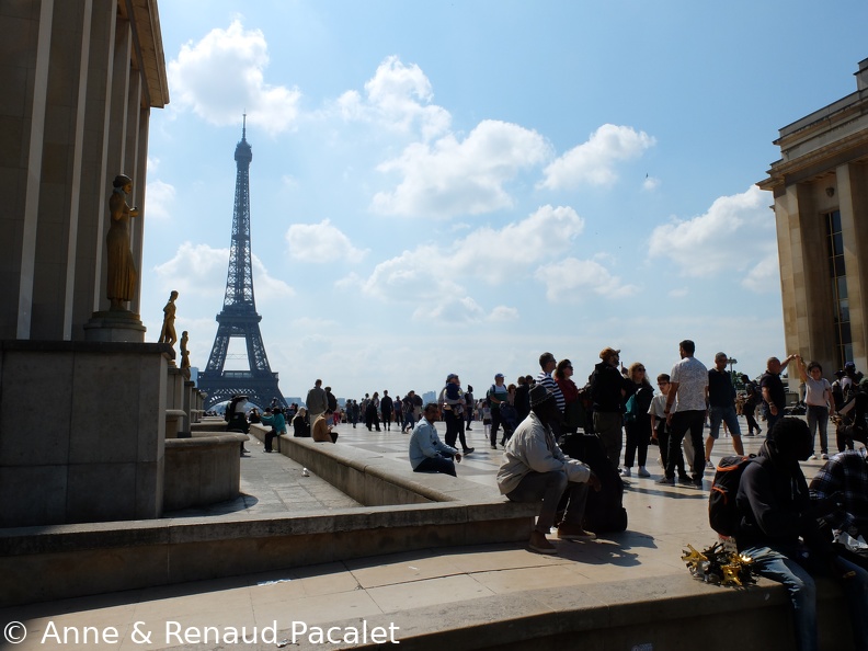 L'esplanade du Trocadéro