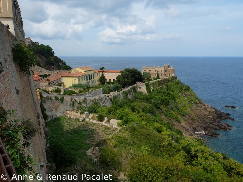 La Palazzina dei Mulini vue depuis le Forte Stella