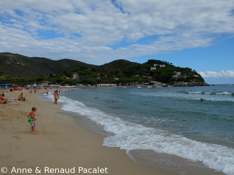 La plage de Marina di Campo