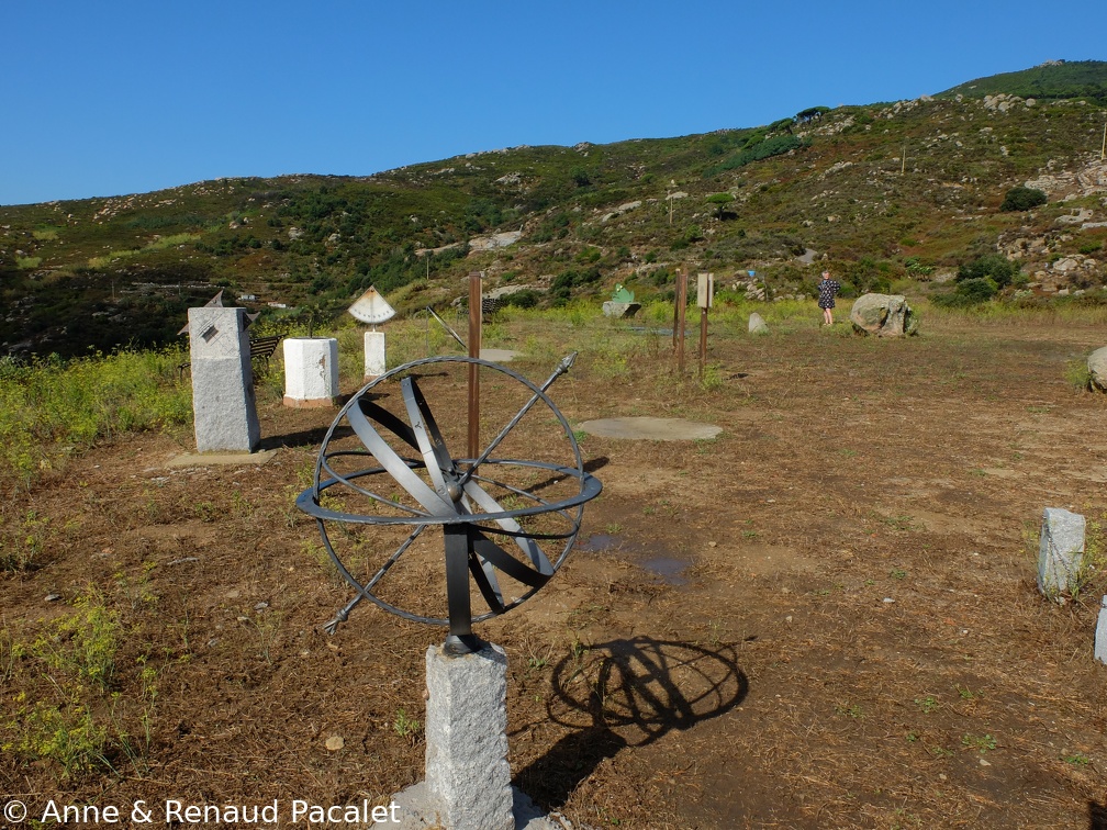 La place de l'astronomie (Piazzale dell'astronomia) sur les hauteurs de San Piero