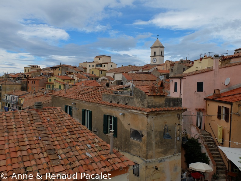 Les toits de Capoliveri