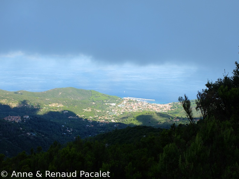 Marciana Marina (et Poggio) vue depuis le Monte Maolo