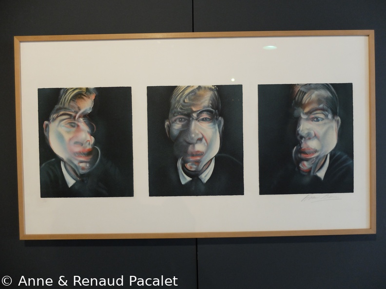 Trois études de Francis Bacon pour un autoportrait