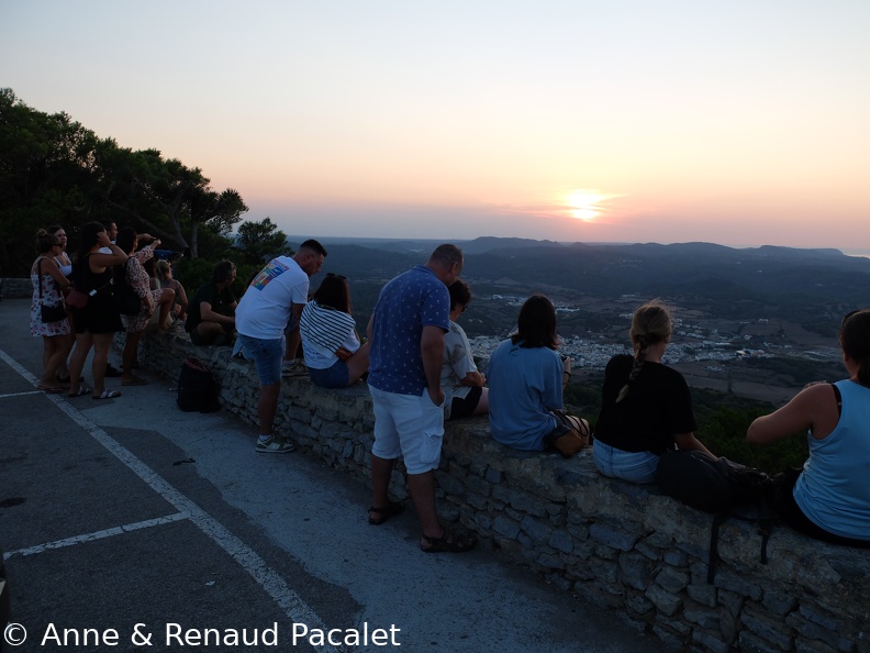Coucher de soleil depuis le mont Toro