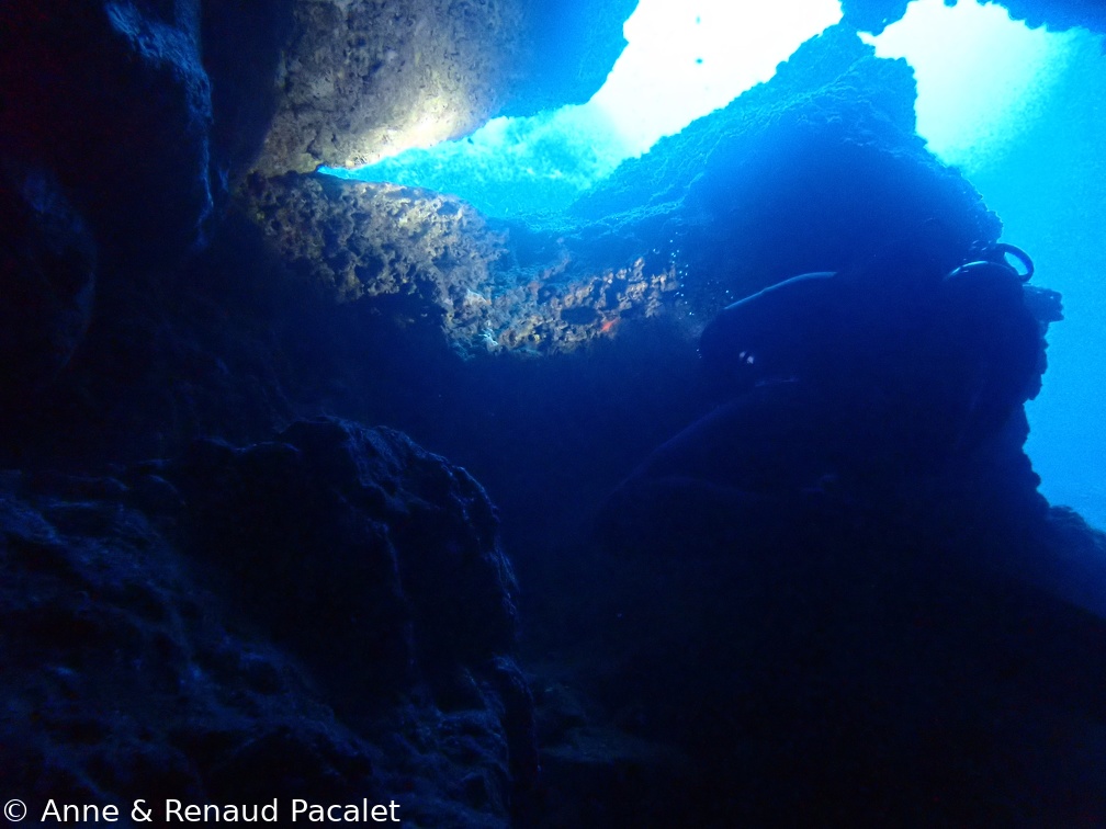 Une des grottes