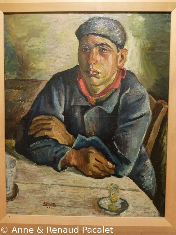 Jove amb barret (1925) de Pierre Daura