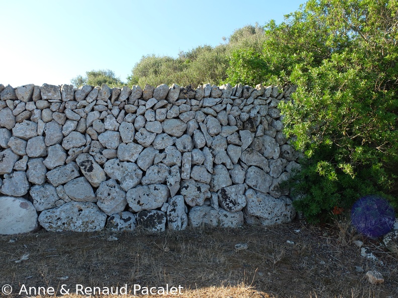 Mur en pierres sèches
