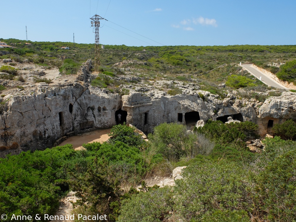 La nécropole de Cala Morell