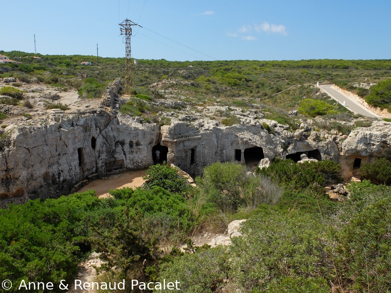 La nécropole de Cala Morell