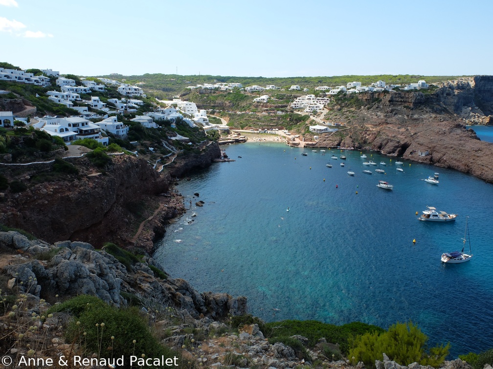 La Cala Morell vue du 
