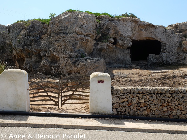 Barrière minorquine en bois d'oléastre