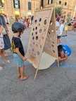 Jeux en bois sur la Plaça des Born