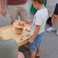 Jeux en bois sur la Plaça des Born