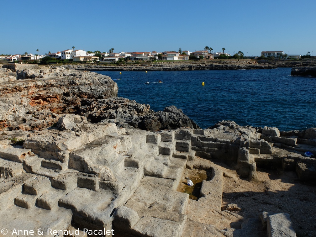 Carrières à l'entrée de la Cala Degollador