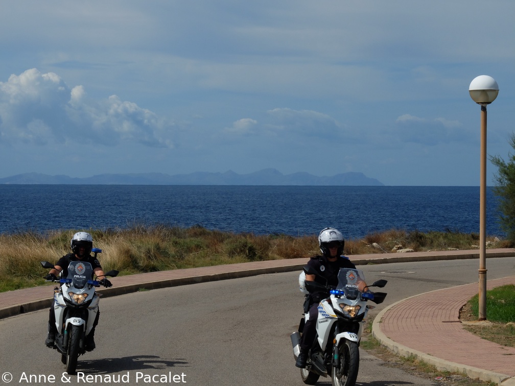 Majorque vue depuis le cap d'Artrutx