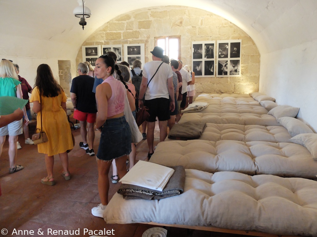 Une des chambres des malades