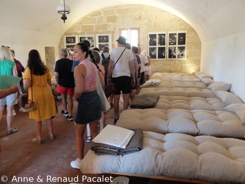 Une des chambres des malades