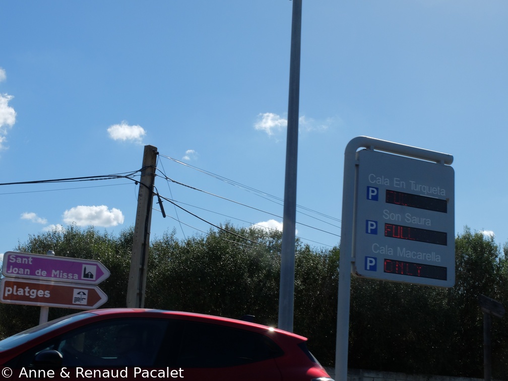 Les panneaux de signalisation de la fréquentation des plages