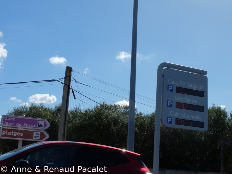 Les panneaux de signalisation de la fréquentation des plages