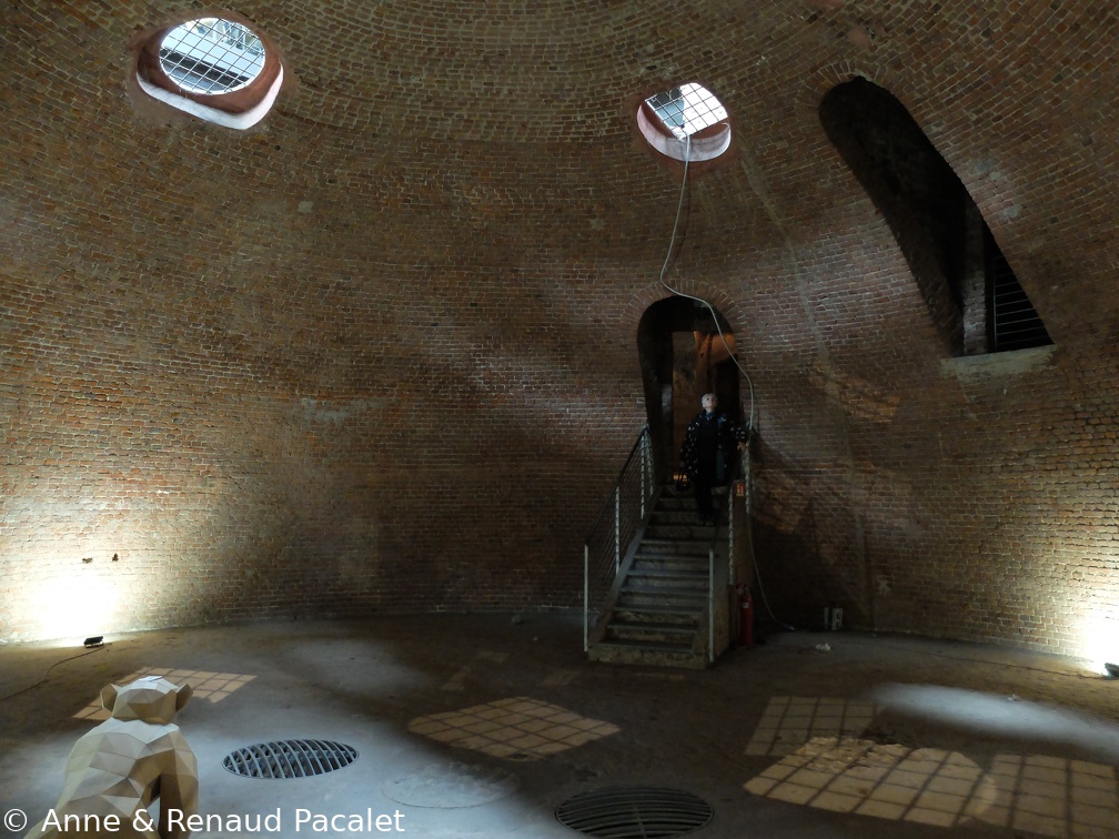 L'intérieur d'une glacière