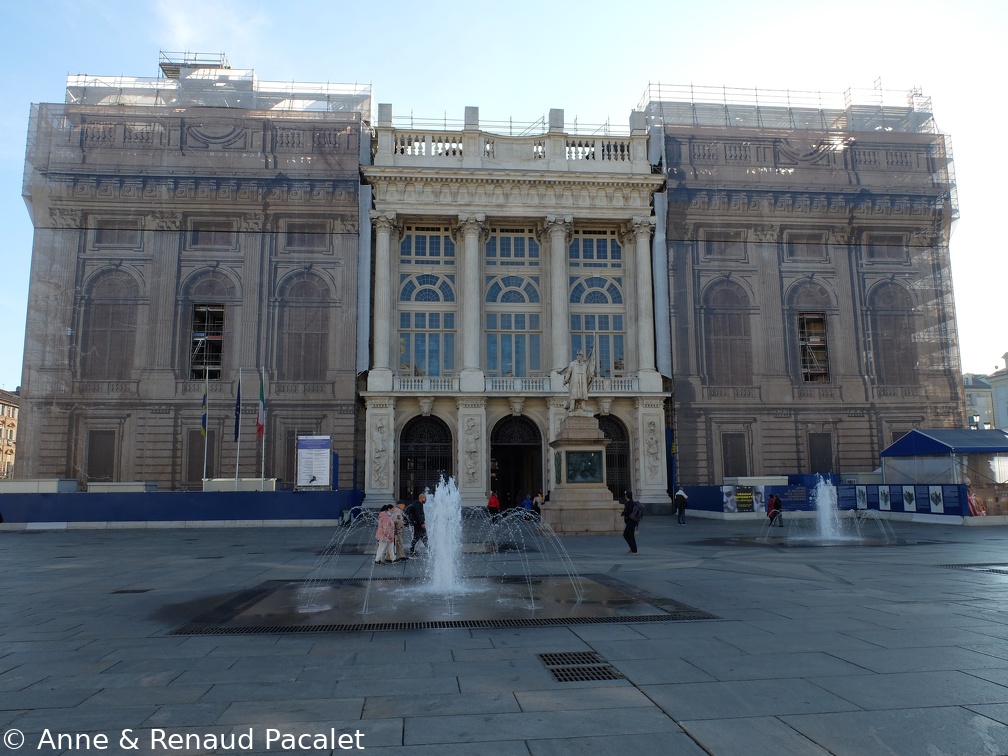 Le Palazzo Madama, sur la Piazza Castello