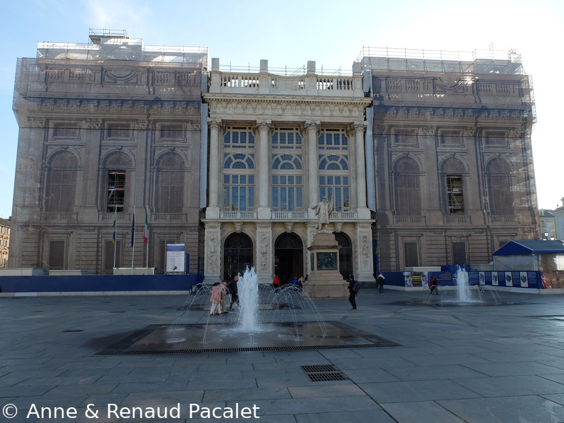 Le Palazzo Madama, sur la Piazza Castello