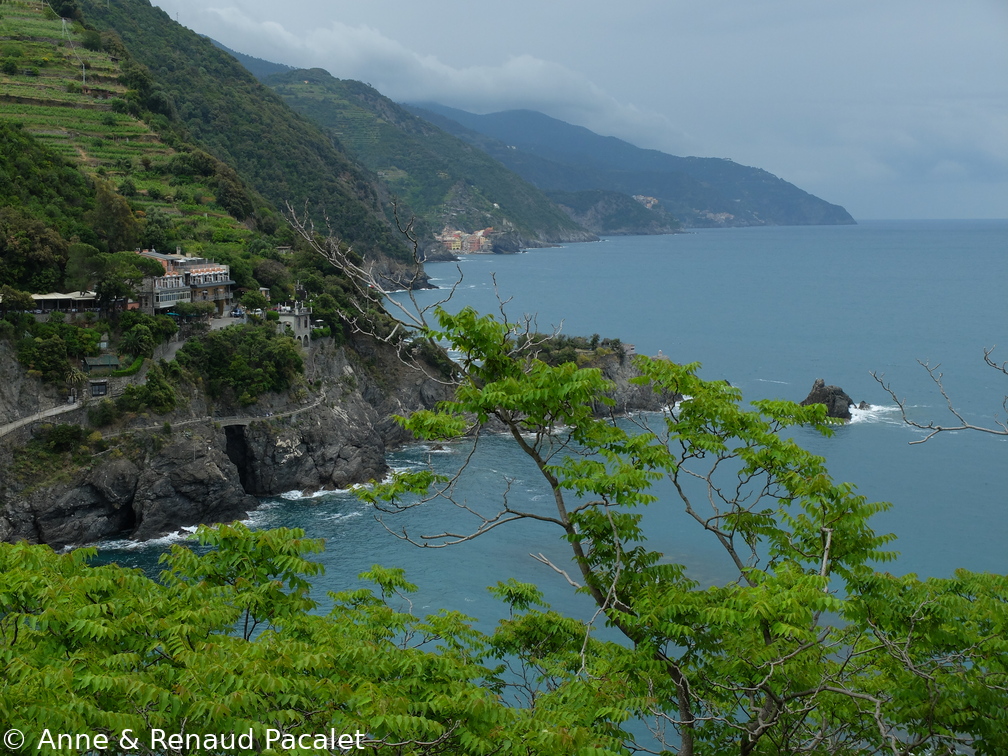 Vernazza, quelques criques à l'est de Monterosso