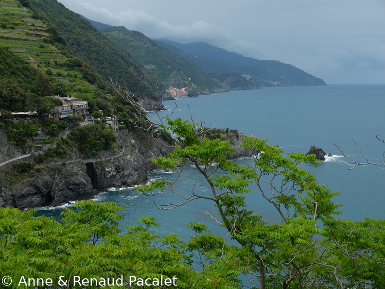 Vernazza, quelques criques à l'est de Monterosso