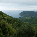 Monterosso Fegina vu depuis le Santuario Nostra Signora di Soviore