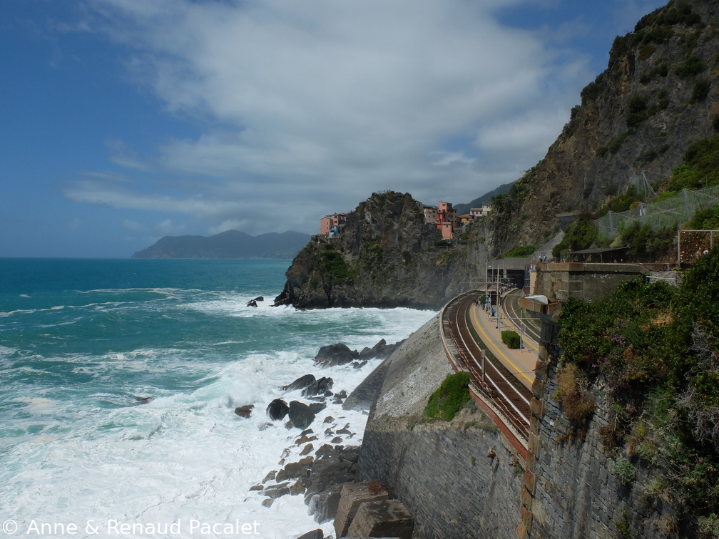 Manarola vu depuis la Via dell'Amore