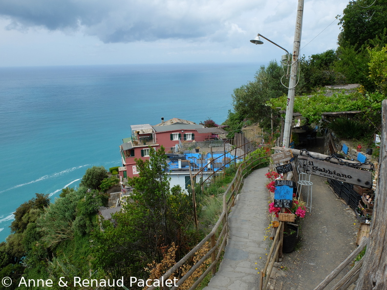 Prevo, un petit hameau à mi-chemin entre Vernazza et Corniglia