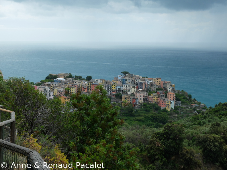 Corniglia sur son éperon rocheux