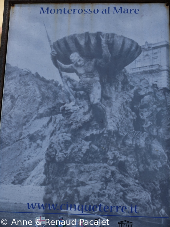 La Statua del Gigante à Monterosso avant la seconde guerre mondiale