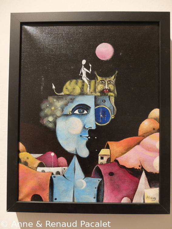Idea Diversa, Eduardo Alcoy (1930 - 1987), huile sur canevas, 1972