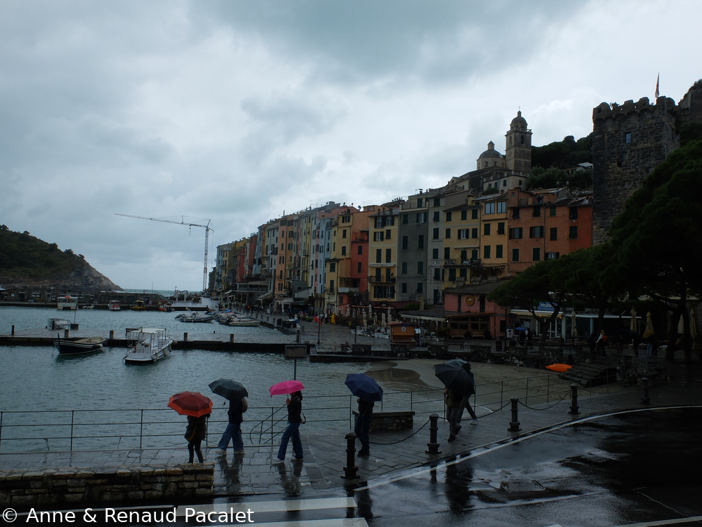 Porto Venere sous la pluie