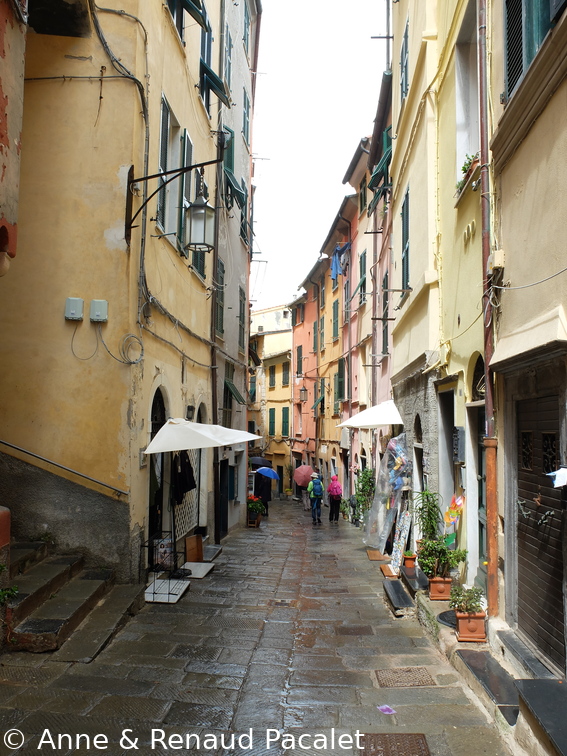 La Via Giovanni Capellini, rue principale de Porto Venere