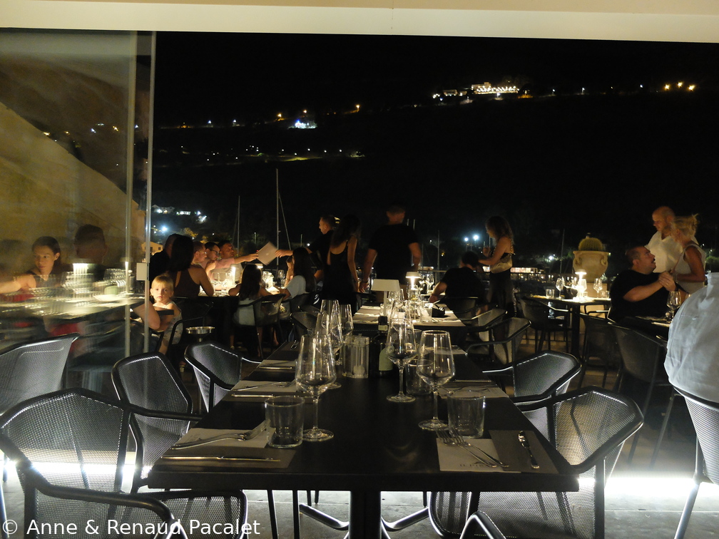 Sur la terrasse de Il Pirata