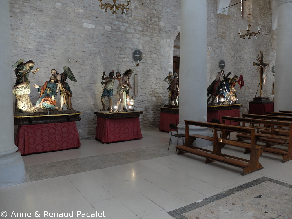 Les misteri de Erice dans l'église San Pietro