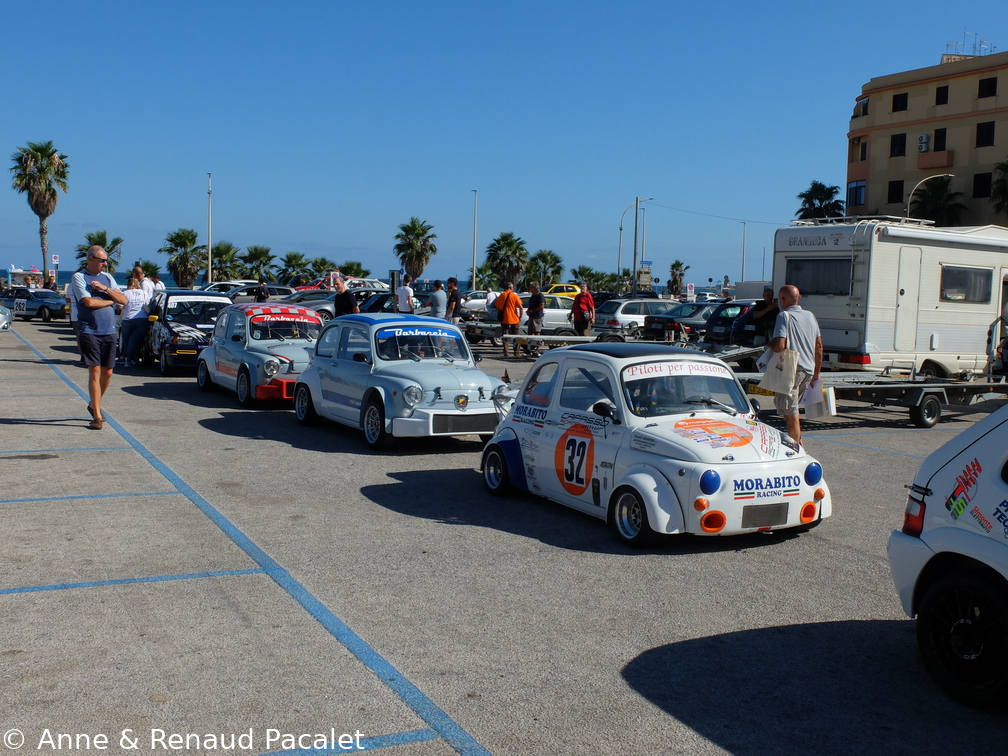 Même les Fiat 500 sont au départ du rallye Monte Erice