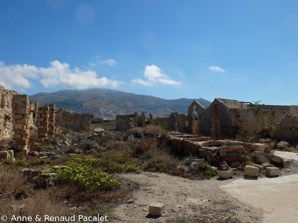 La tonnara en ruine
