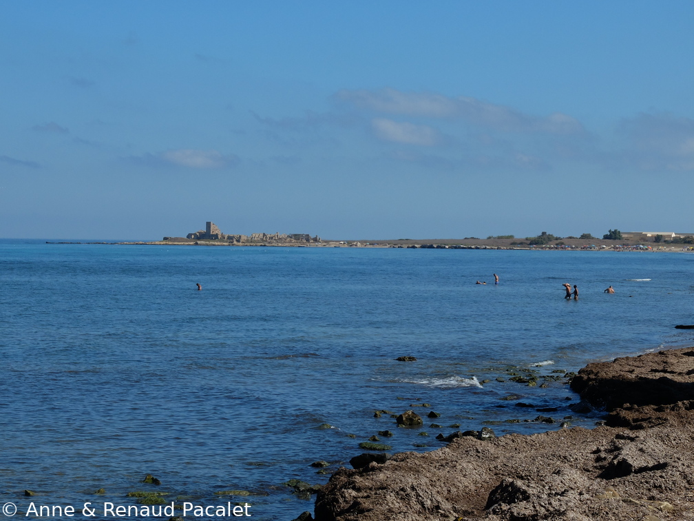La tonnara di San Giuliano, sur la Punta Tipa