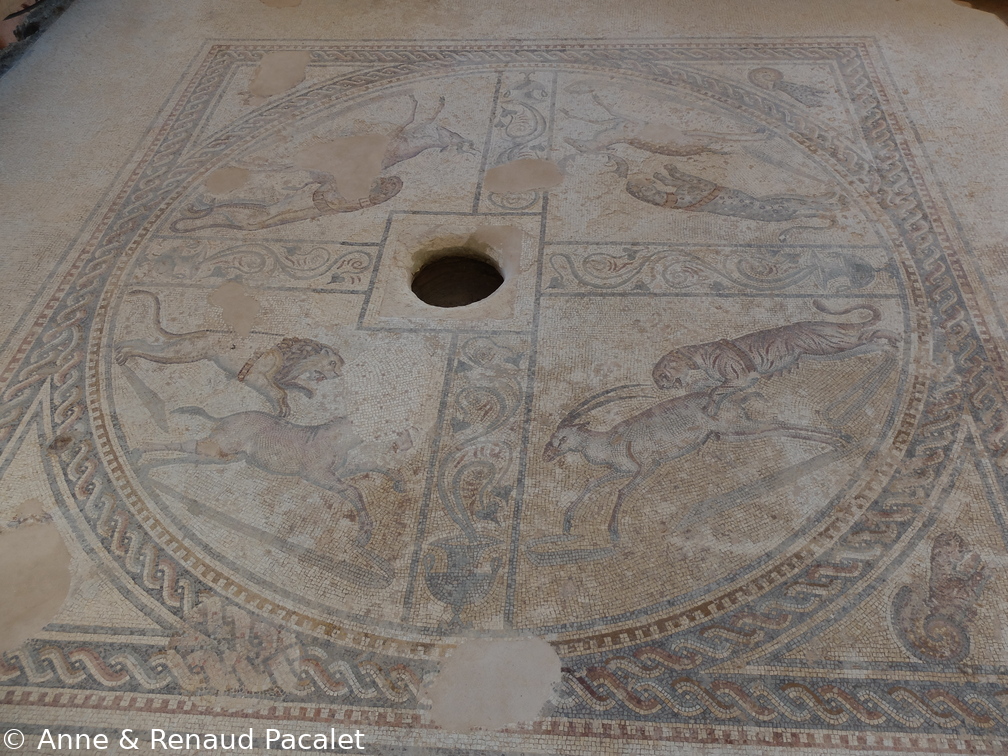 Mosaïques de la villa romaine